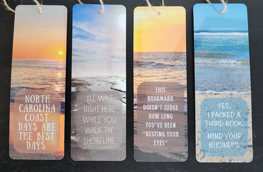 Beach Bookmarks