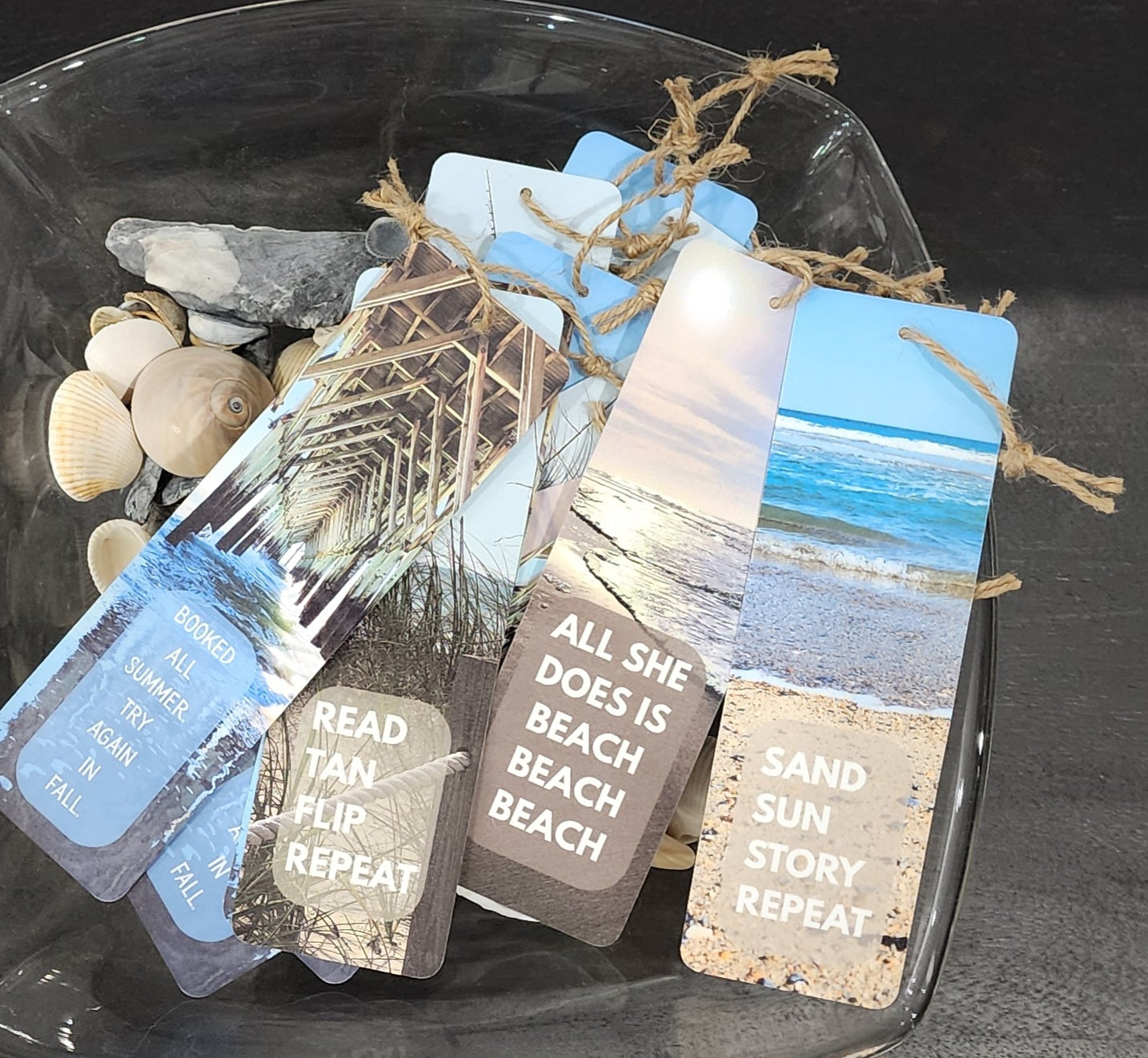 Beach Bookmarks