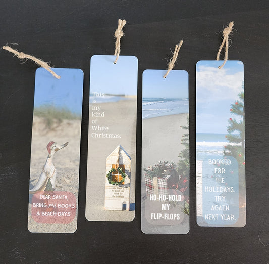 Beachy Holiday Bookmarks