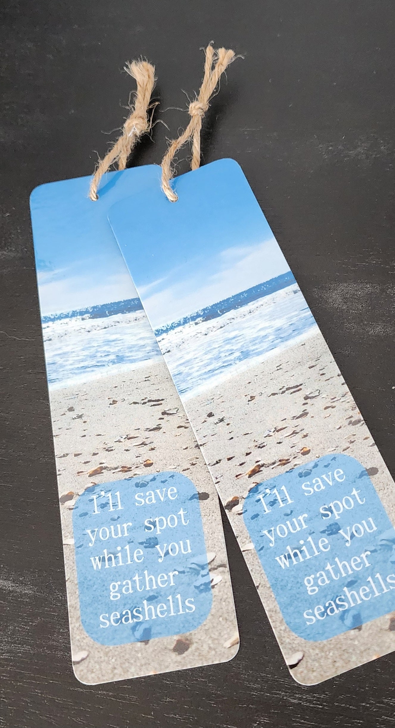 Beach Bookmarks