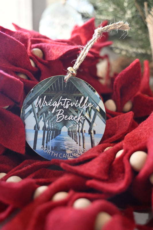 Ornament- Wrightsville Beach Crystal Pier, North Carolina